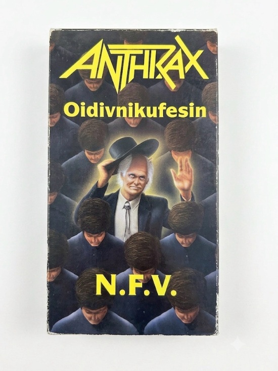 Other - Anthrax Oidivnikufesin N.F.V. VHS Tape (1988) Megaforce Island Live Hammersmith